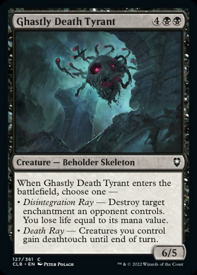 Ghastly Death Tyrant [Commander Legends: Battle for Baldur's Gate] | Good Games North