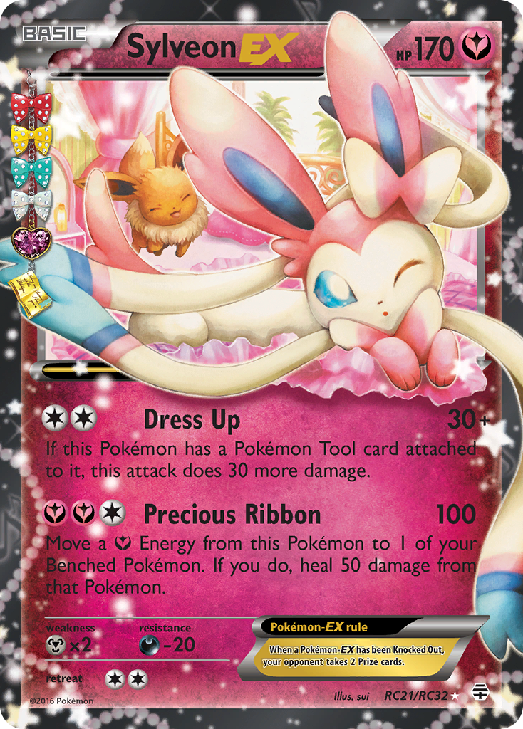 Sylveon EX (RC21/RC32) [XY: Generations] | Good Games North
