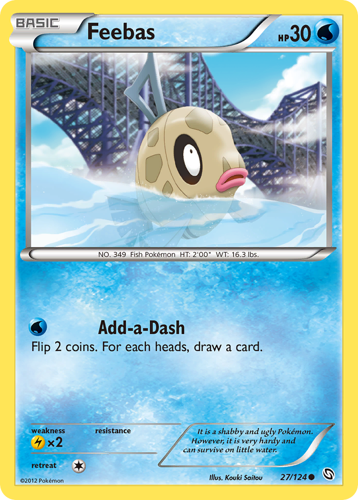 Feebas (27/124) [Black & White: Dragons Exalted] | Good Games North