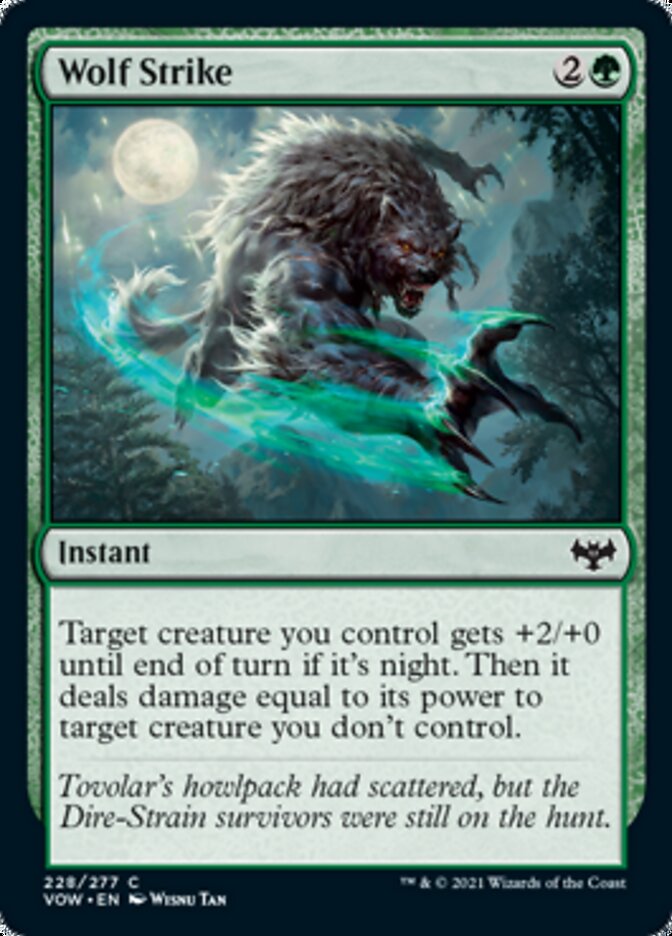 Wolf Strike [Innistrad: Crimson Vow] | Good Games North