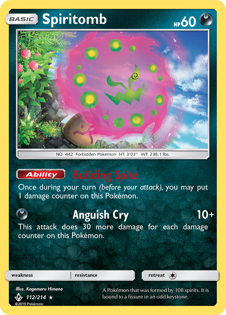 Spiritomb (112/214) [Sun & Moon: Unbroken Bonds] | Good Games North