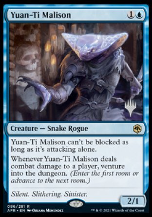 Yuan-Ti Malison (Promo Pack) [Dungeons & Dragons: Adventures in the Forgotten Realms Promos] | Good Games North