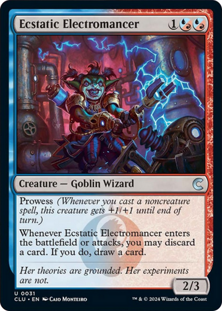 Ecstatic Electromancer [Ravnica: Clue Edition] | Good Games North