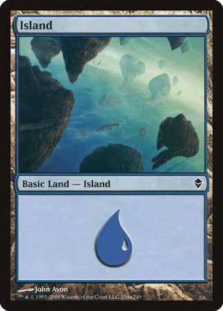 Island (234a) [Zendikar] | Good Games North