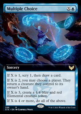 Multiple Choice (Extended) [Strixhaven: School of Mages] | Good Games North