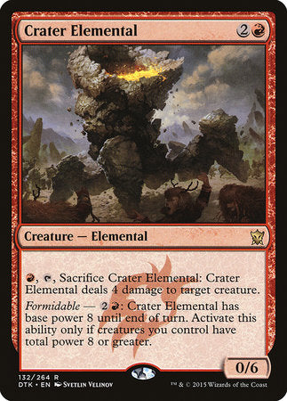 Crater Elemental [Dragons of Tarkir] | Good Games North