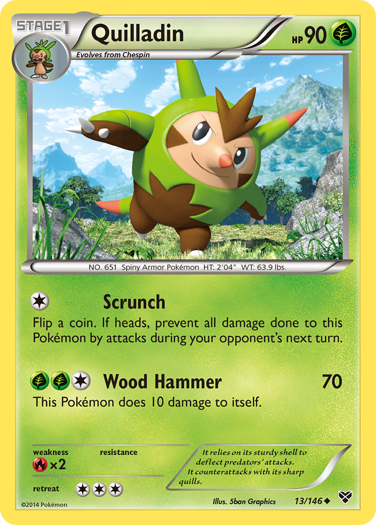 Quilladin (13/146) [XY: Base Set] | Good Games North