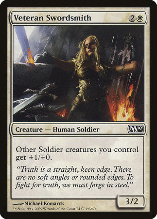 Veteran Swordsmith [Magic 2010] | Good Games North