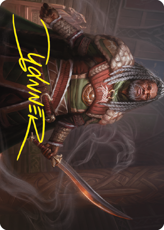 Theoden, King of Rohan Art Card (Gold-Stamped Signature) [The Lord of the Rings: Tales of Middle-earth Art Series] | Good Games North