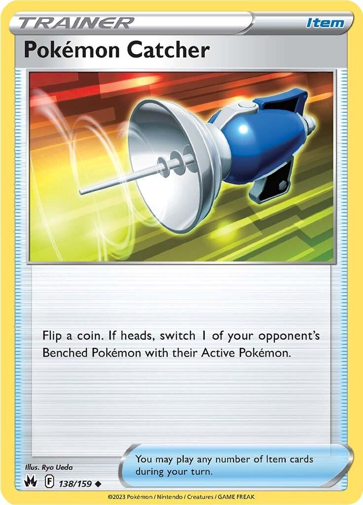 Pokemon Catcher (138/159) [Sword & Shield: Crown Zenith] | Good Games North