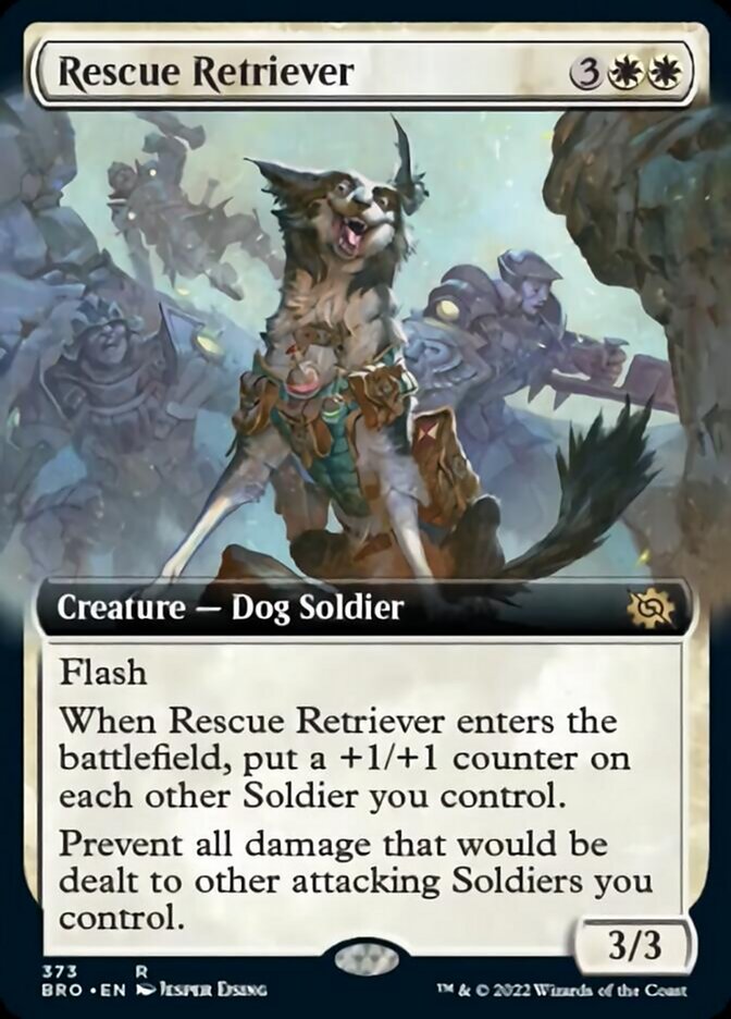 Rescue Retriever (Extended Art) [The Brothers' War] | Good Games North