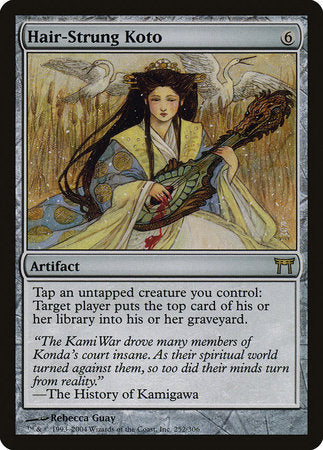 Hair-Strung Koto [Champions of Kamigawa] | Good Games North