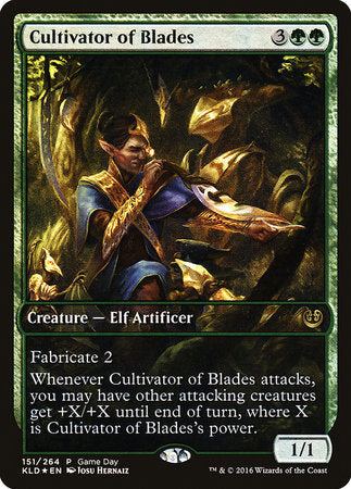 Cultivator of Blades [Kaladesh Promos] | Good Games North