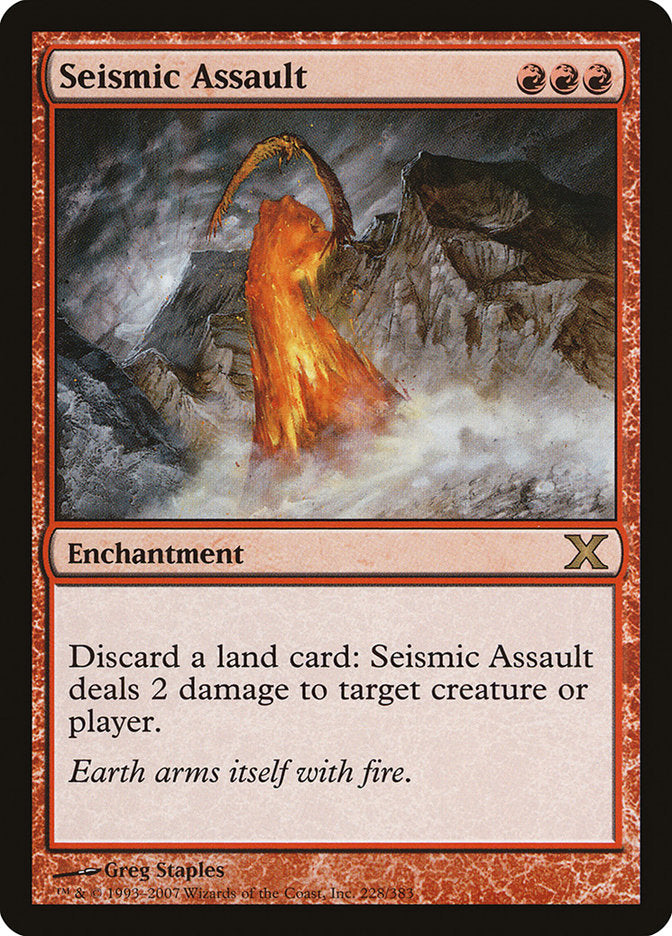 Seismic Assault [Tenth Edition] | Good Games North