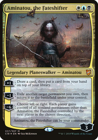 Aminatou, the Fateshifter (Commander 2018) [Commander 2018 Oversized] | Good Games North