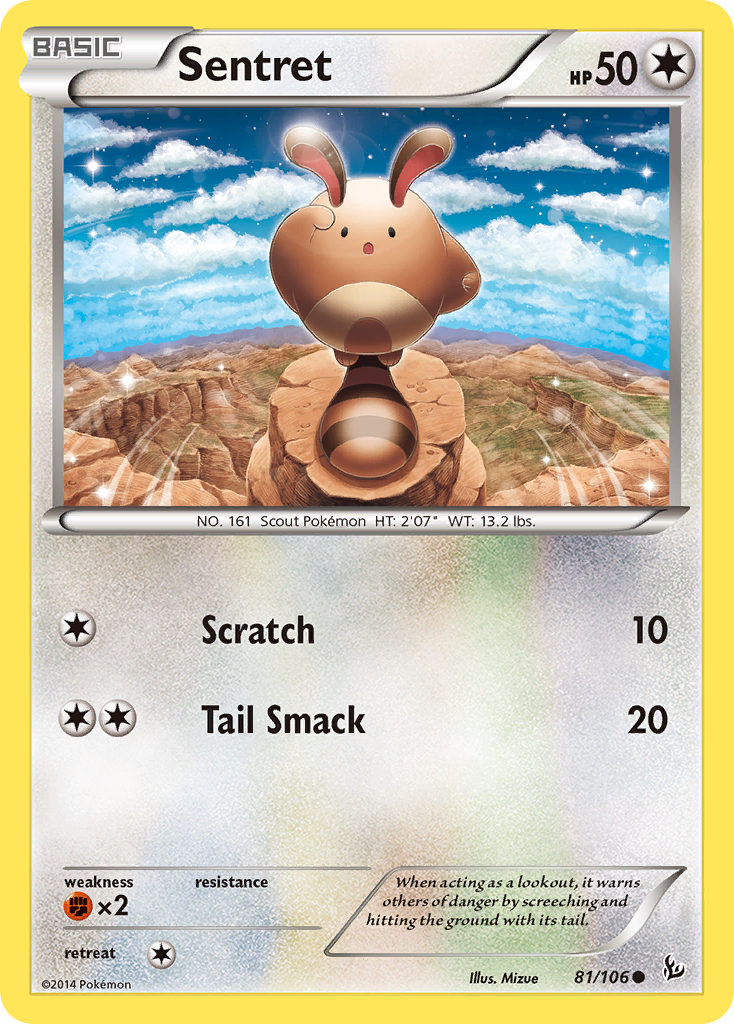 Sentret (81/106) [XY: Flashfire] | Good Games North
