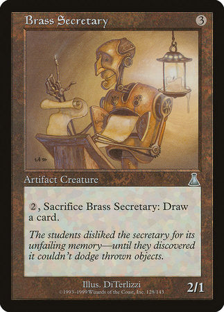 Brass Secretary [Urza's Destiny] | Good Games North
