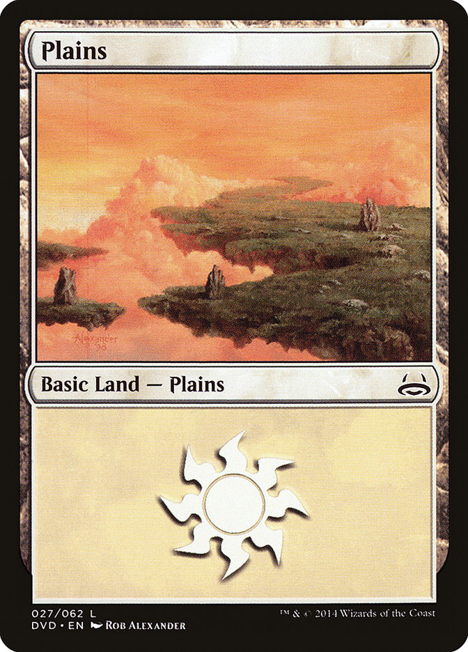 Plains (27) (Divine vs. Demonic) [Duel Decks Anthology] | Good Games North