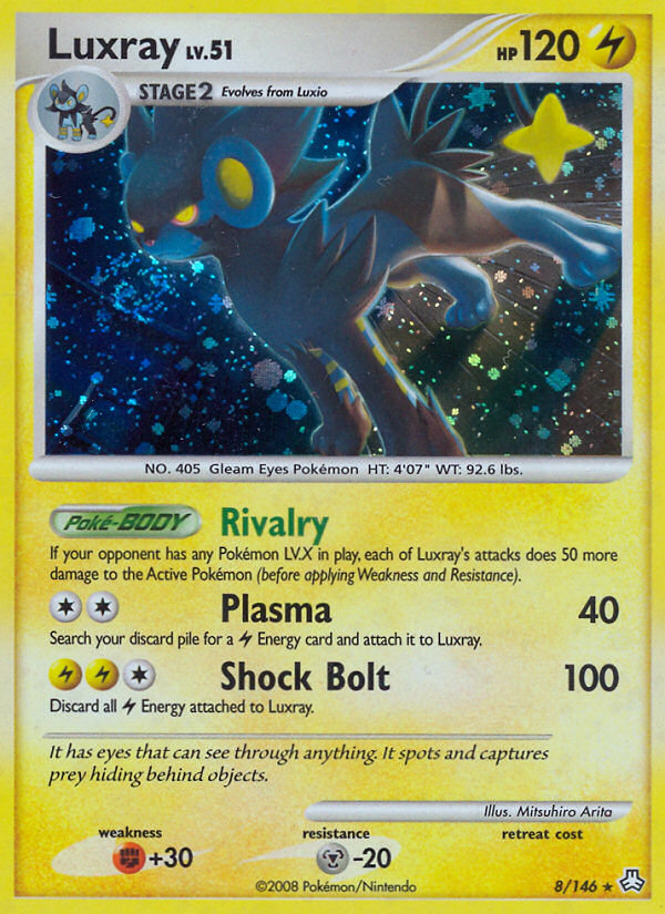 Luxray (8/146) [Diamond & Pearl: Legends Awakened] | Good Games North