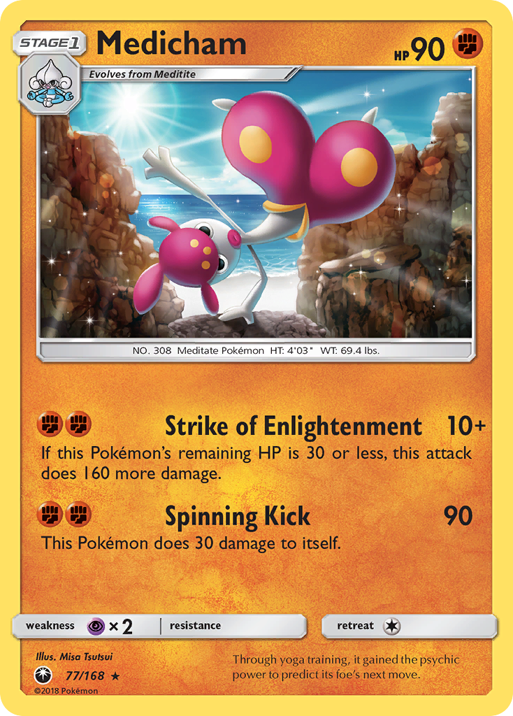 Medicham (77/168) [Sun & Moon: Celestial Storm] | Good Games North