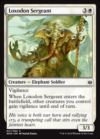 Loxodon Sergeant [War of the Spark] | Good Games North