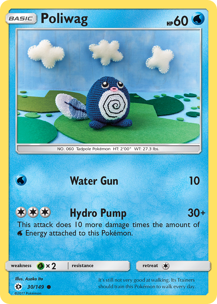 Poliwag (30/149) [Sun & Moon: Base Set] | Good Games North