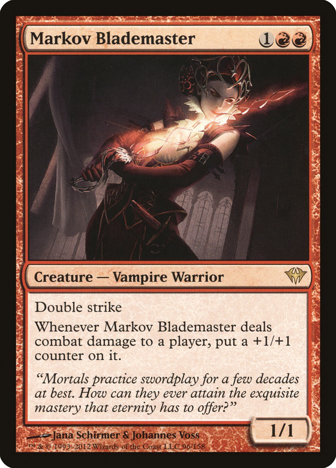 Markov Blademaster [Dark Ascension] | Good Games North