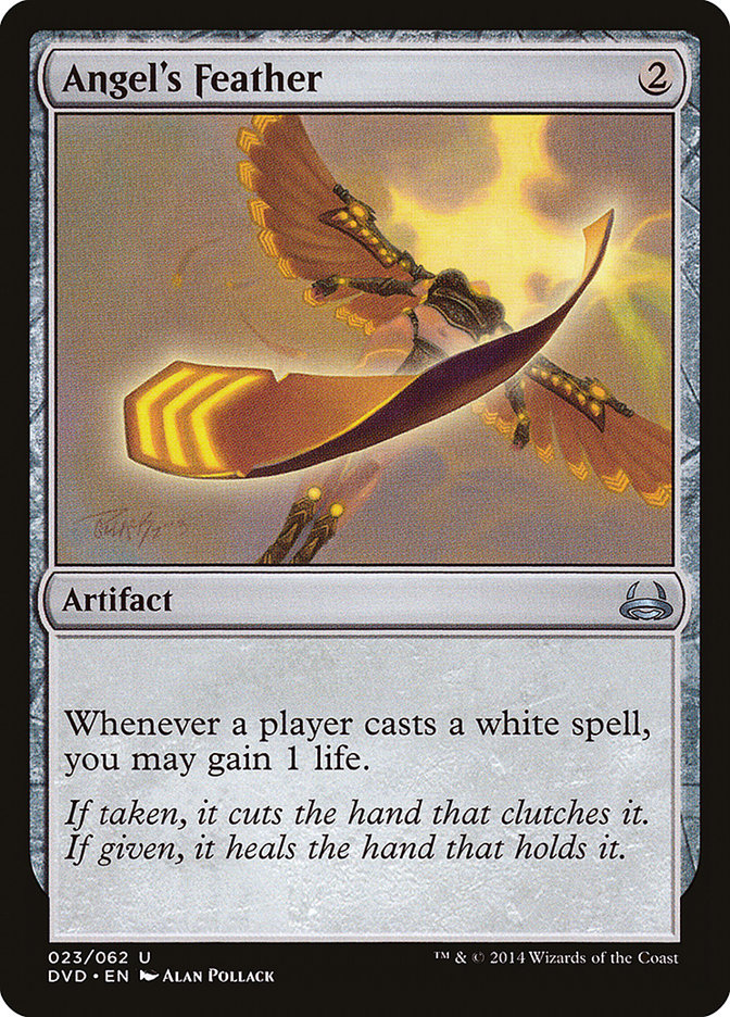 Angel's Feather (Divine vs. Demonic) [Duel Decks Anthology] | Good Games North