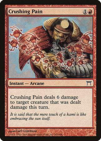 Crushing Pain [Champions of Kamigawa] | Good Games North