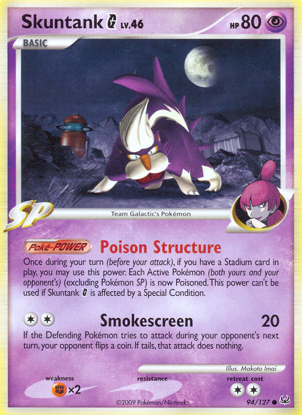 Skuntank G (94/127) [Platinum: Base Set] | Good Games North