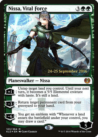 Nissa, Vital Force [Kaladesh Promos] | Good Games North