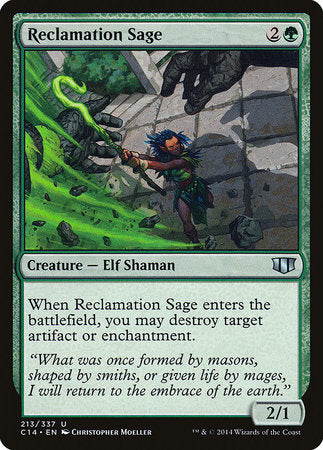 Reclamation Sage [Commander 2014] | Good Games North