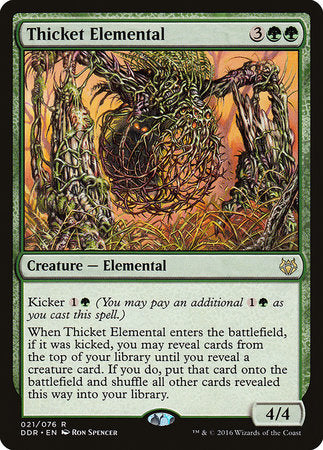 Thicket Elemental [Duel Decks: Nissa vs. Ob Nixilis] | Good Games North