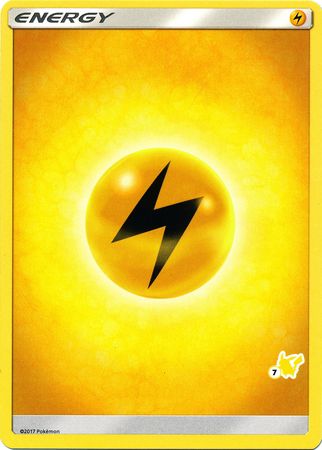Lightning Energy (Pikachu Stamp #7) [Battle Academy 2020] | Good Games North