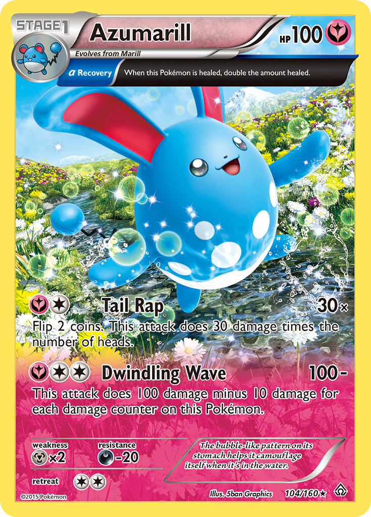 Azumarill (104/160) [XY: Primal Clash] | Good Games North