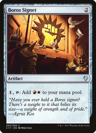 Boros Signet [Commander 2017] | Good Games North
