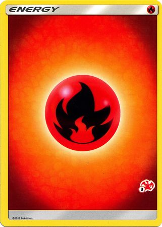 Fire Energy (Charizard Stamp #3) [Battle Academy 2020] | Good Games North