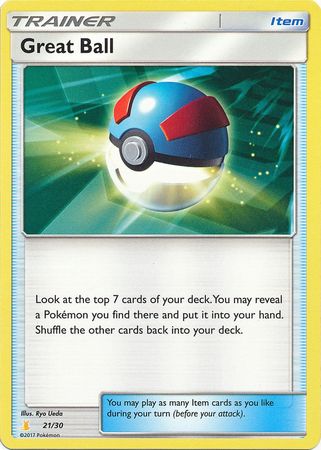 Great Ball (21/30) [Sun & Moon: Trainer Kit - Alolan Raichu] | Good Games North