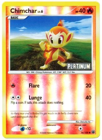 Chimchar (56/100) [Burger King Promos: 2009 Collection] | Good Games North