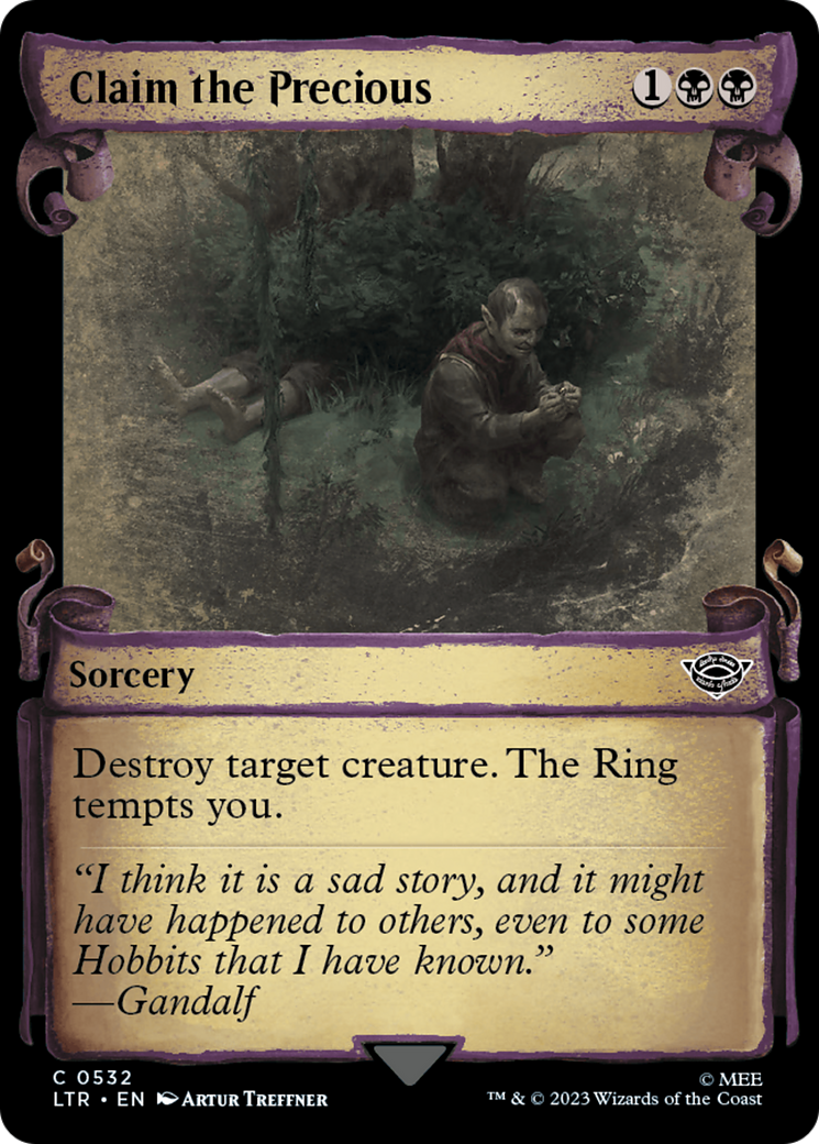 Claim the Precious [The Lord of the Rings: Tales of Middle-Earth Showcase Scrolls] | Good Games North