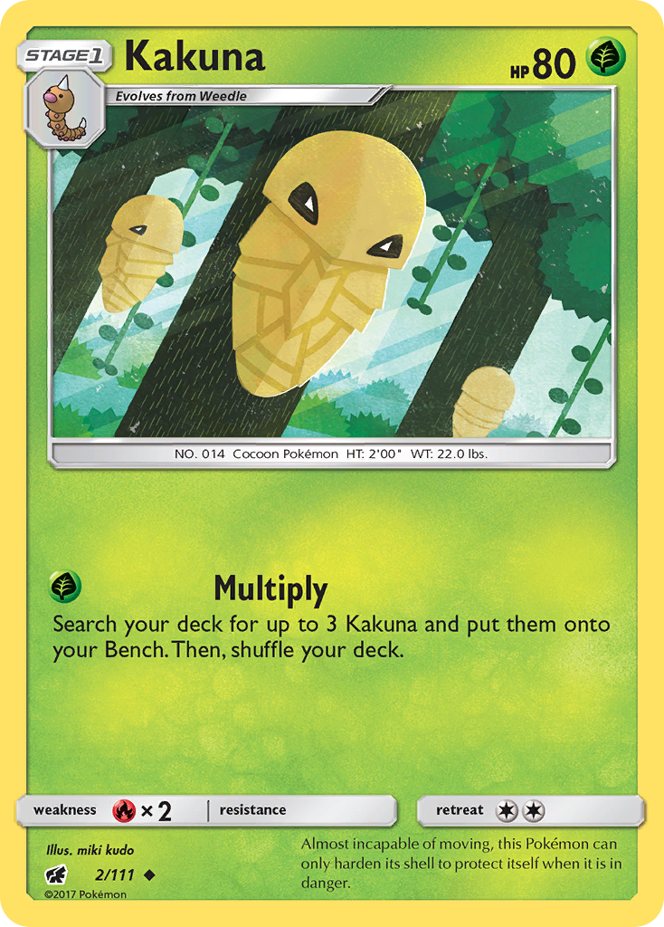 Kakuna (2/111) [Sun & Moon: Crimson Invasion] | Good Games North