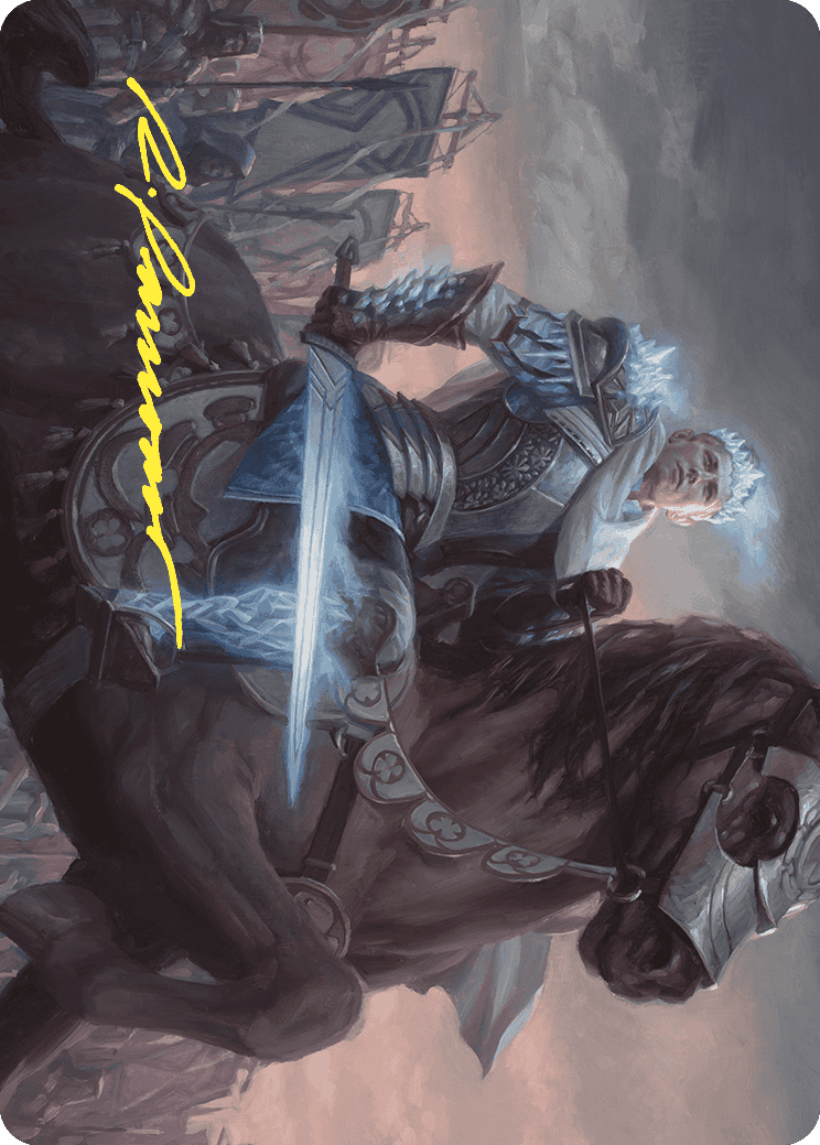 Will, Scion of Peace Art Card (Gold-Stamped Signature) [Wilds of Eldraine Art Series] | Good Games North