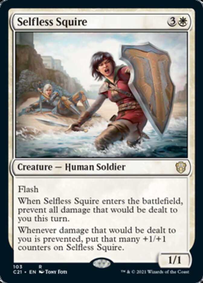 Selfless Squire [Commander 2021] | Good Games North