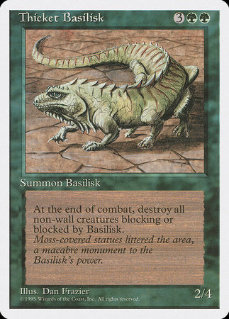 Thicket Basilisk [Fourth Edition] | Good Games North