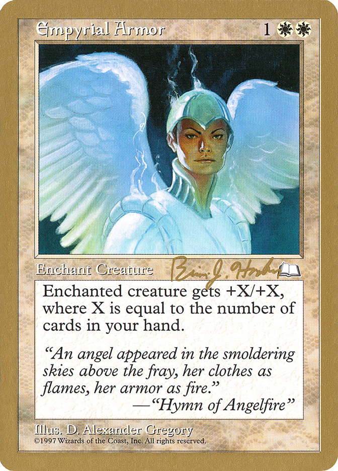 Empyrial Armor (Brian Hacker) [World Championship Decks 1998] | Good Games North