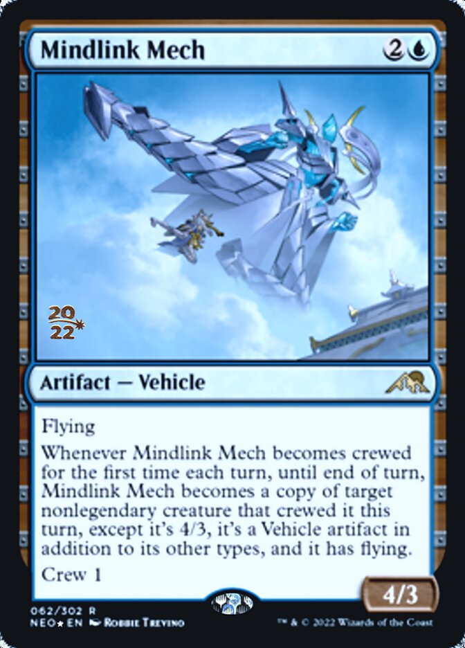 Mindlink Mech [Kamigawa: Neon Dynasty Prerelease Promos] | Good Games North