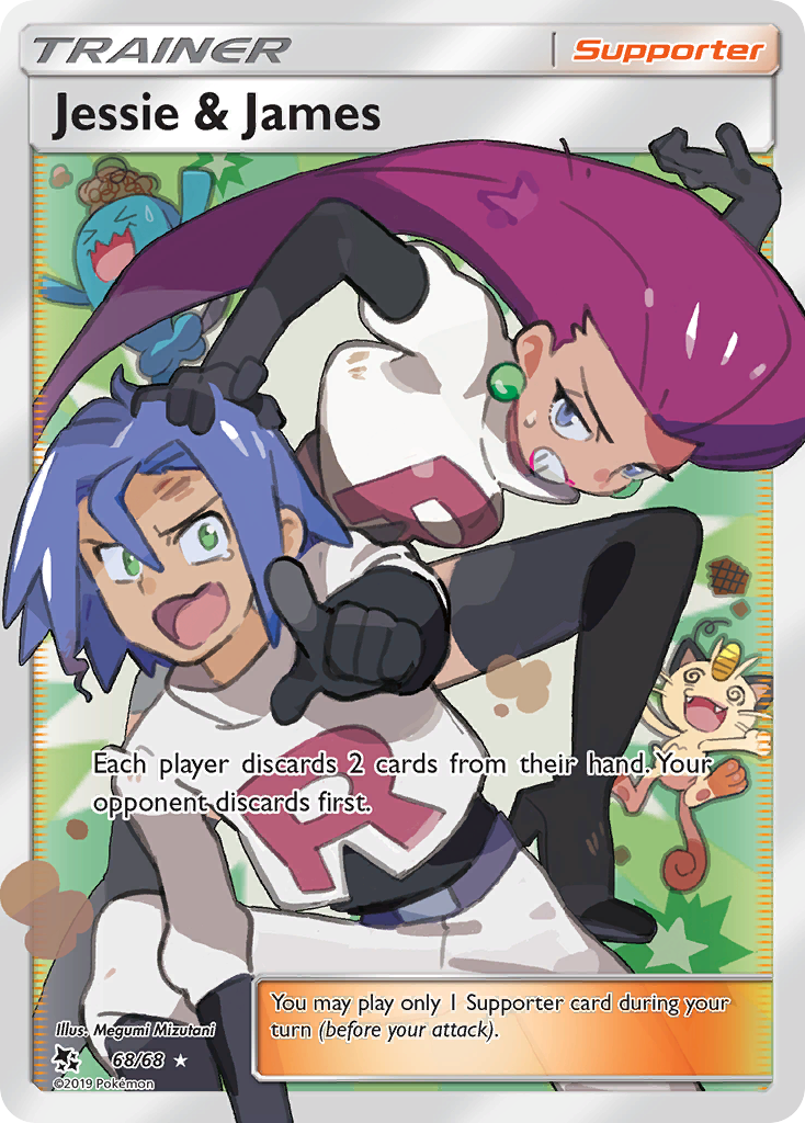 Jessie & James (68/68) [Sun & Moon: Hidden Fates] | Good Games North