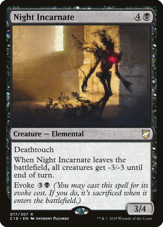 Night Incarnate [Commander 2018] | Good Games North