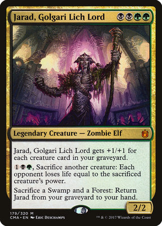 Jarad, Golgari Lich Lord [Commander Anthology] | Good Games North