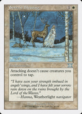 Serra's Blessing [Classic Sixth Edition] | Good Games North